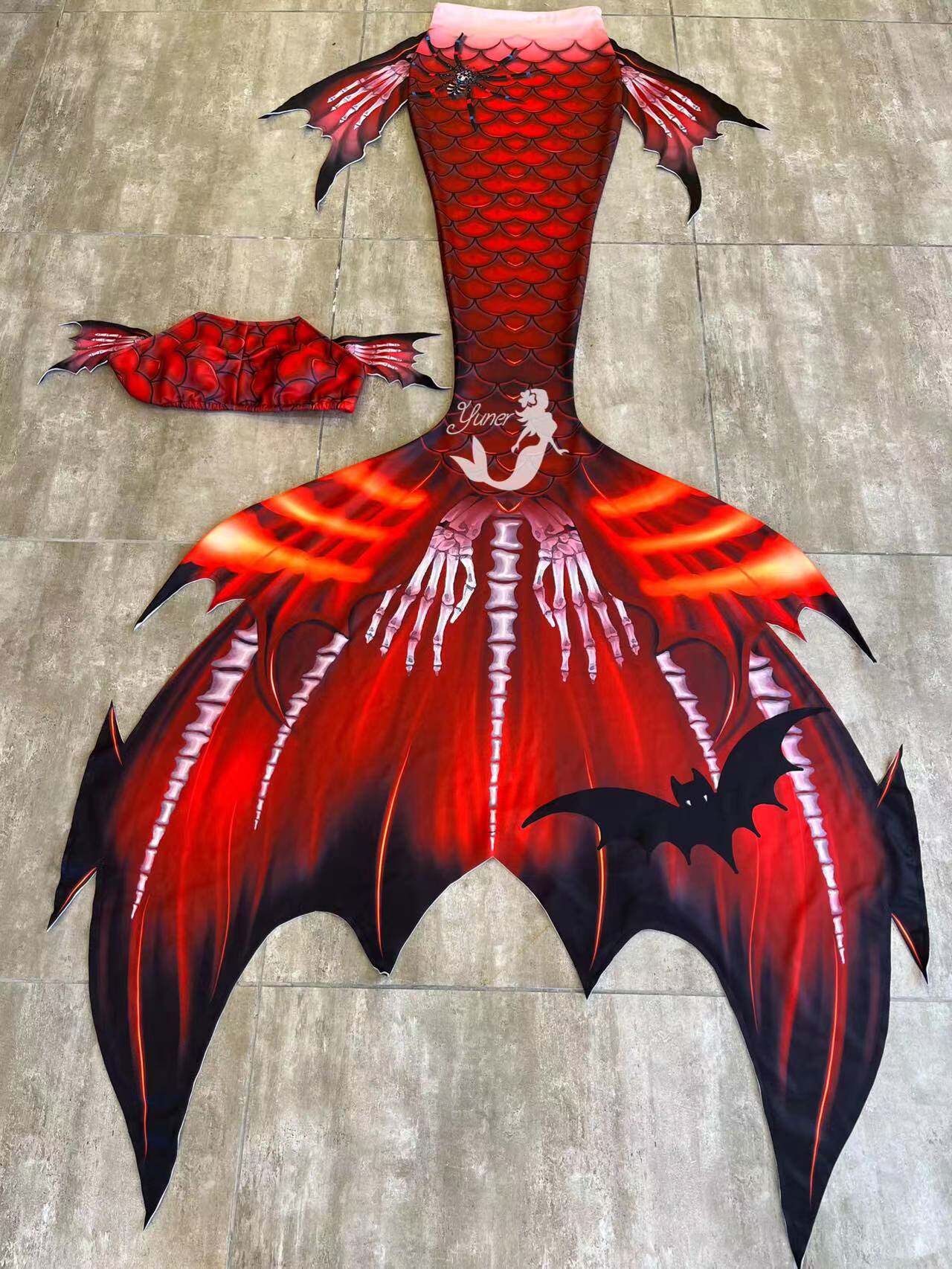 Aquarium Fish In - 오리지널 남녀 인어공주 물고기 꼬리 프리다이빙
