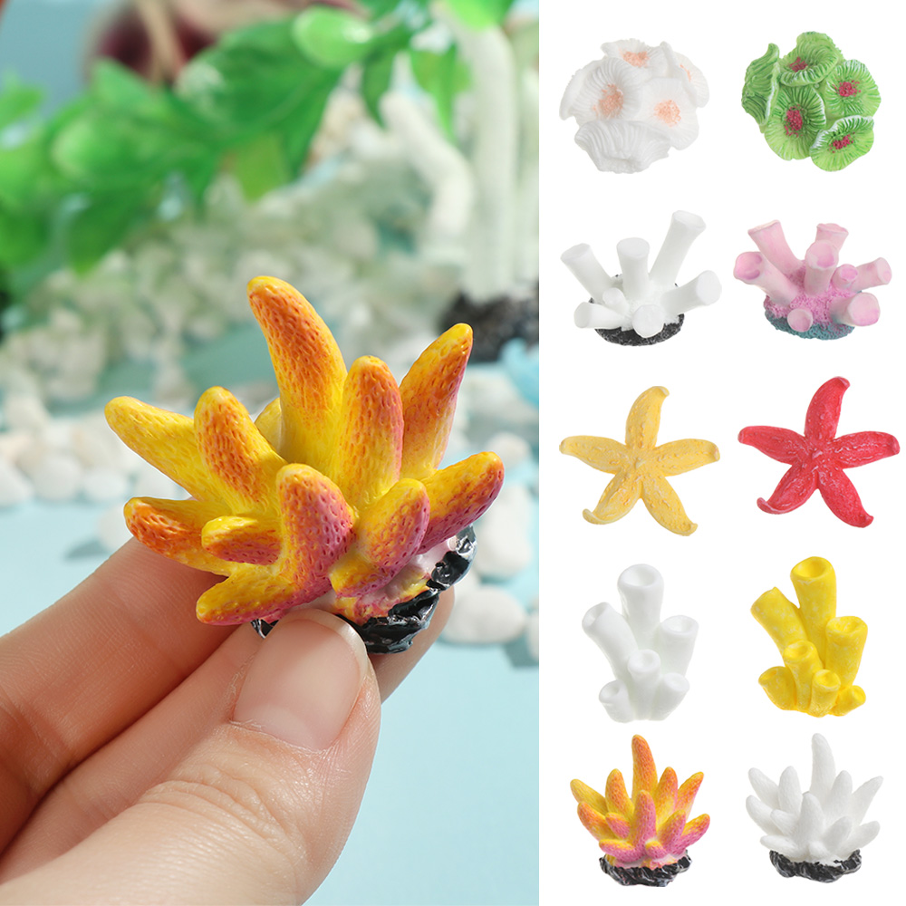 Aquarium Decoration Rock - 인공 산호 어항 장식, 시뮬레이션 불가사리