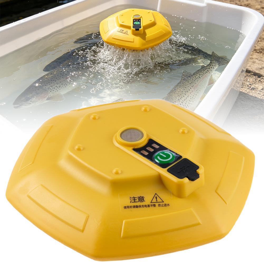 Aquarium Fish Maintenance - 무선 충전식 수족관 산소 펌프, 연못