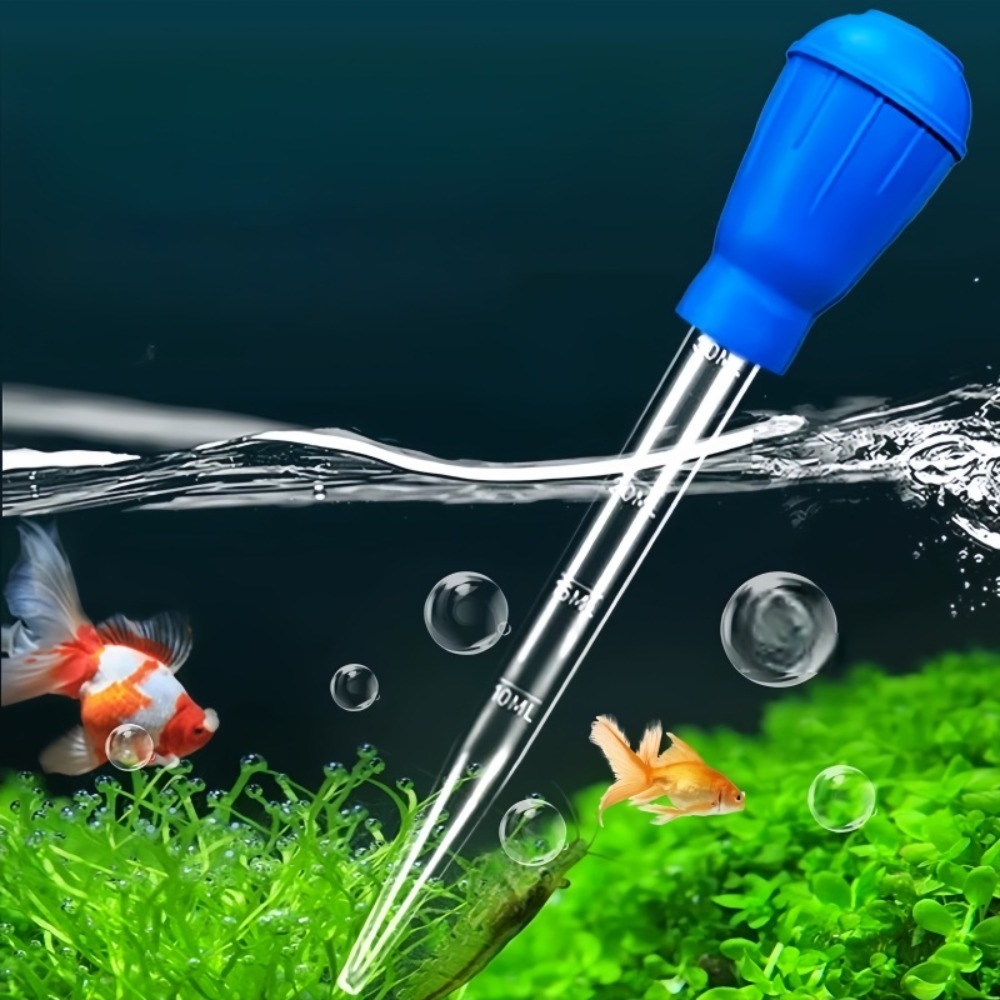 Aquarium Fish Waste Collector - 어항 청소용 빨대, 효과적인 청소 빨대,