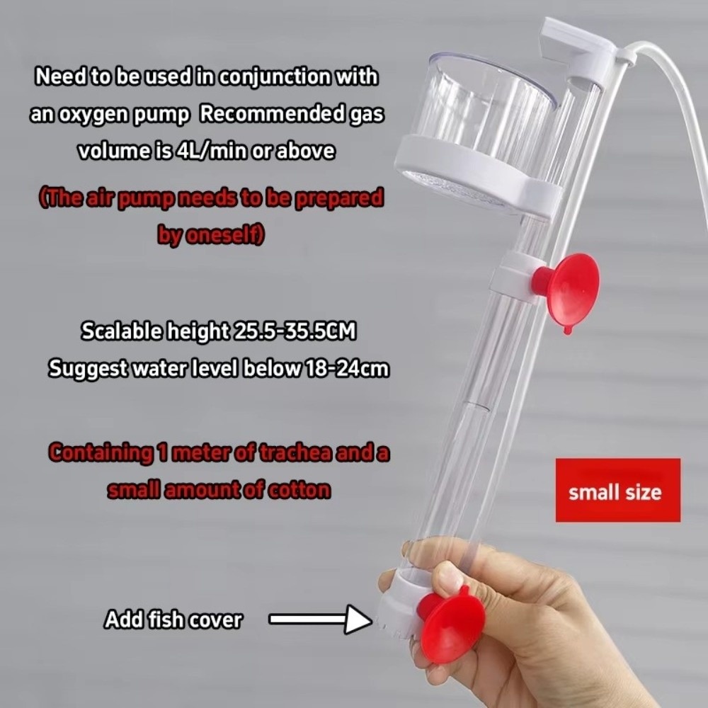 Aquarium Fish Waste Collector - 펌프 없는 어류 배설물 수집기 물