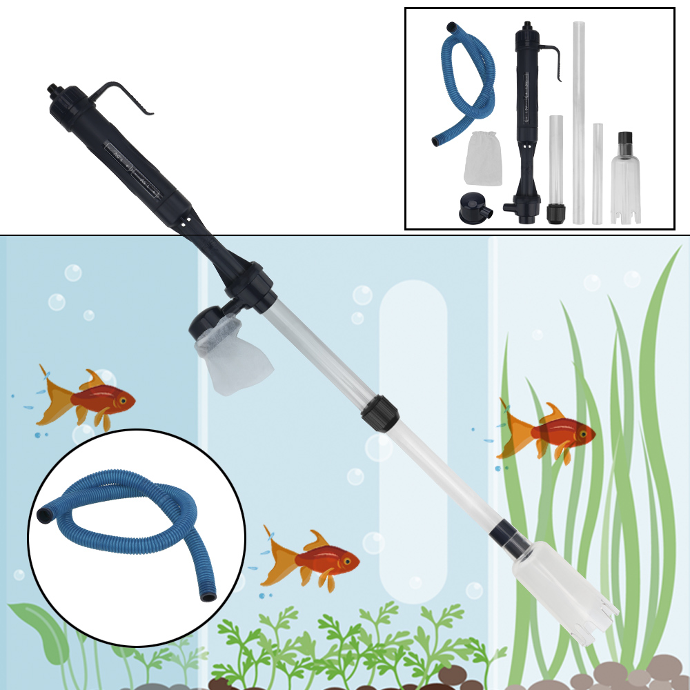Aquarium Fish Waste Collector - 전기 물 교체 펌프 자갈 청소