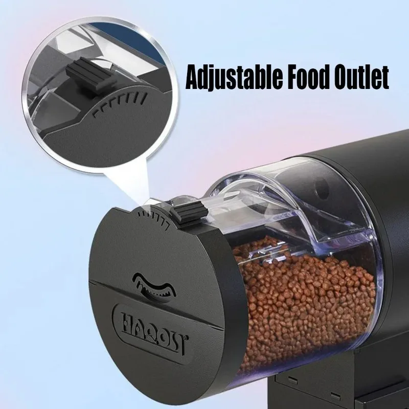 Aquarium Fish Feeder Automatic - 100ml 디지털 자동 물고기 급식기, 타이머가