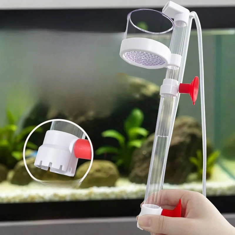 Aquarium Fish Waste Collector - 어항 바닥 배설물 청소기 물 순환