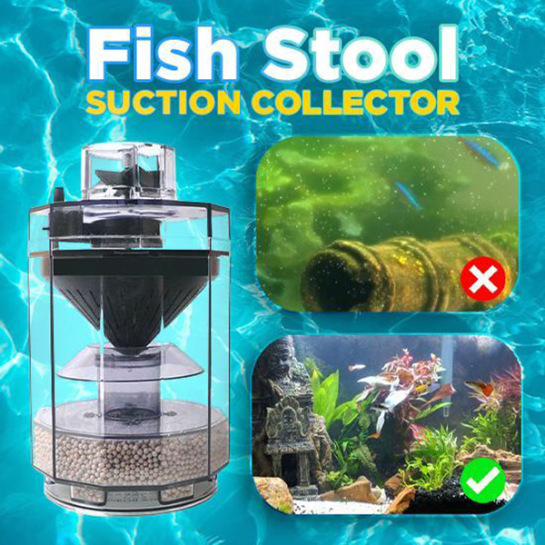 Aquarium Fish Waste Collector - 수조 폐기물 수집기 수족관 물고기 똥