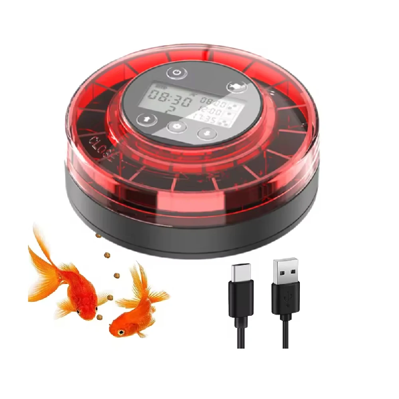 Aquarium Fish Feeder Automatic - 수족관용 자동 물고기 급식기, 타이머가 있는