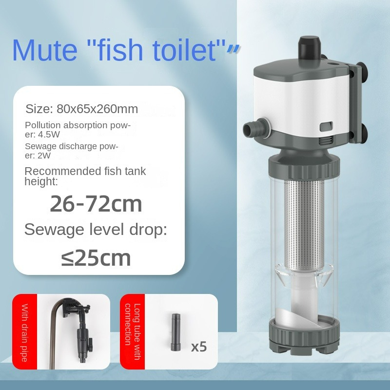 220-240V 3-in-1 수족관 필터 펌프 - 물  - Aquarium Fish Waste Collector 리뷰 및 가격