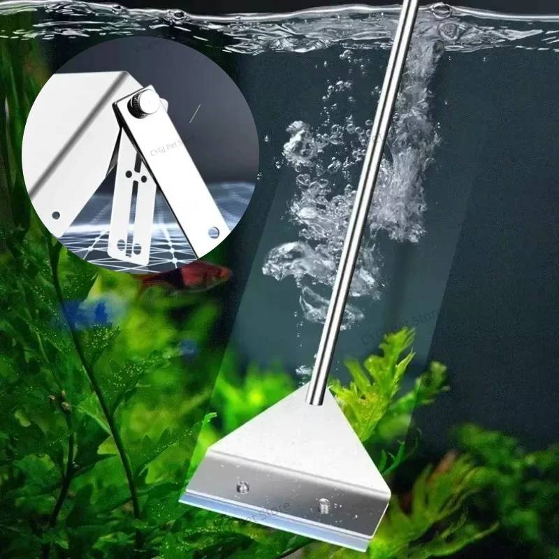 수조 청소 도구 평면 모래 조류 제거 이중 용도 유리  - Aquarium Fish Maintenance 리뷰 및 가격