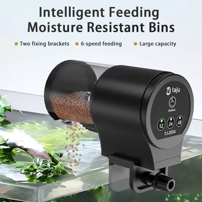 어항 자동 급식기 지능형 타이머 급식기 관상어 거북이  - Aquarium Fish Feeder Automatic 리뷰 및 가격