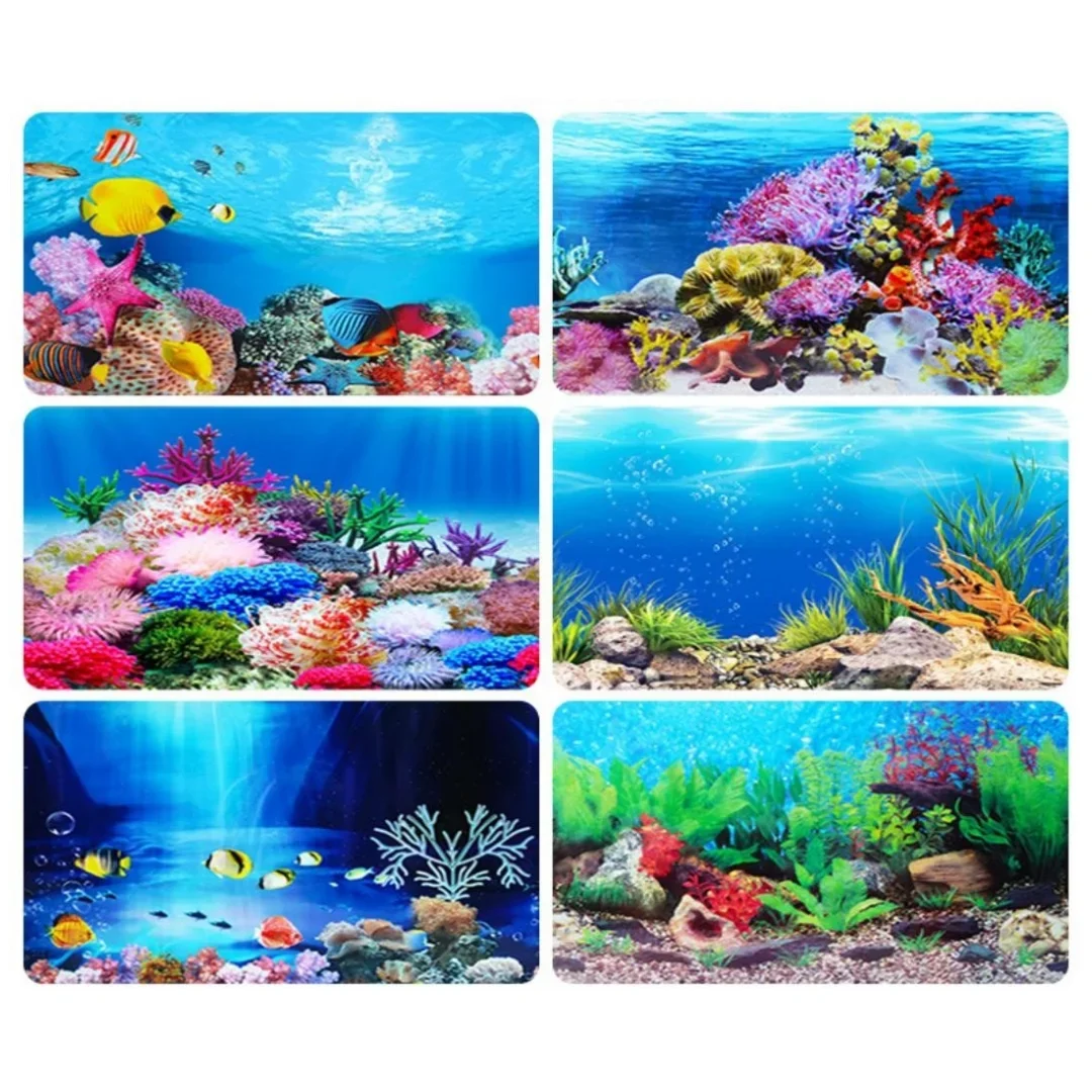 배경 수족관 3D 스티커 포스터 장식, 어항 해양 식물 - Aquarium Fish Background 리뷰 및 가격
