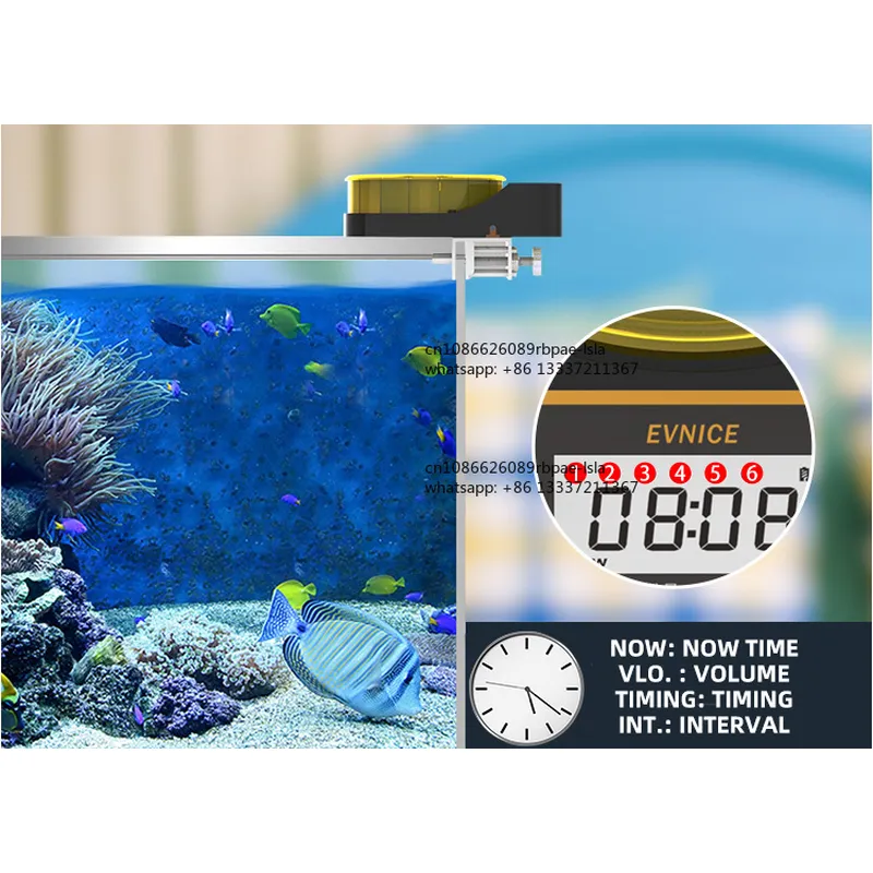 EV200UG-PLUS USB 자동 급식기, 플라스틱  - Aquarium Fish Koi 리뷰 및 가격