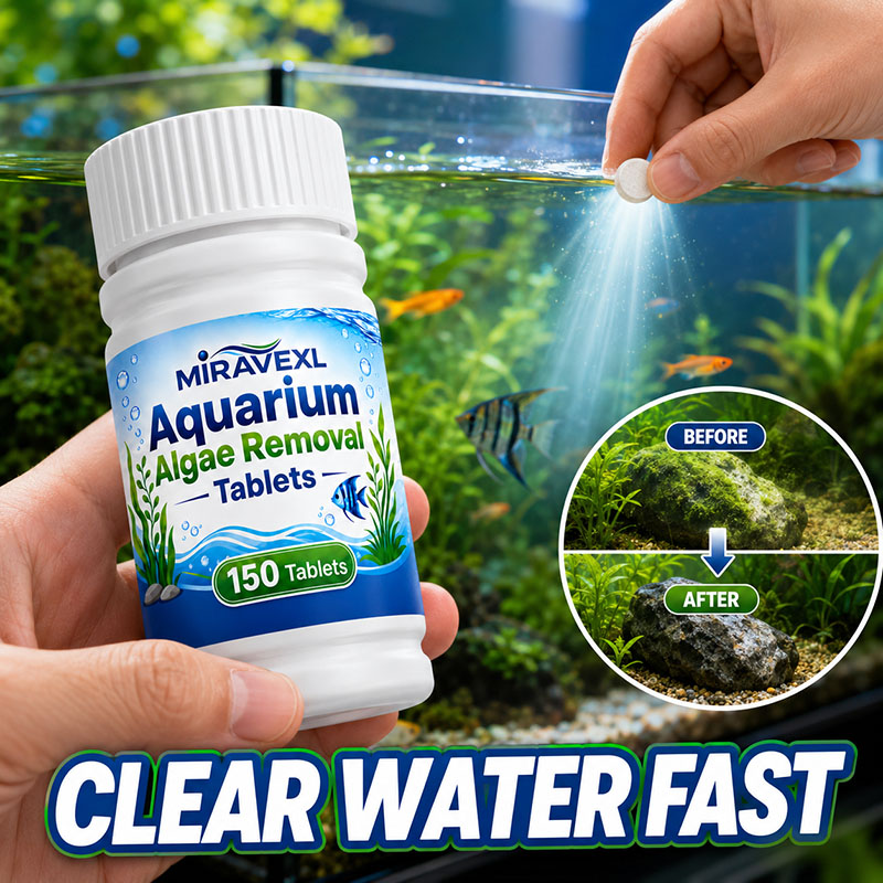 미라베엑스엘 150 수족관 조류 제거 정제, 안전한 조 - Aquarium Fish Maintenance 리뷰 및 가격