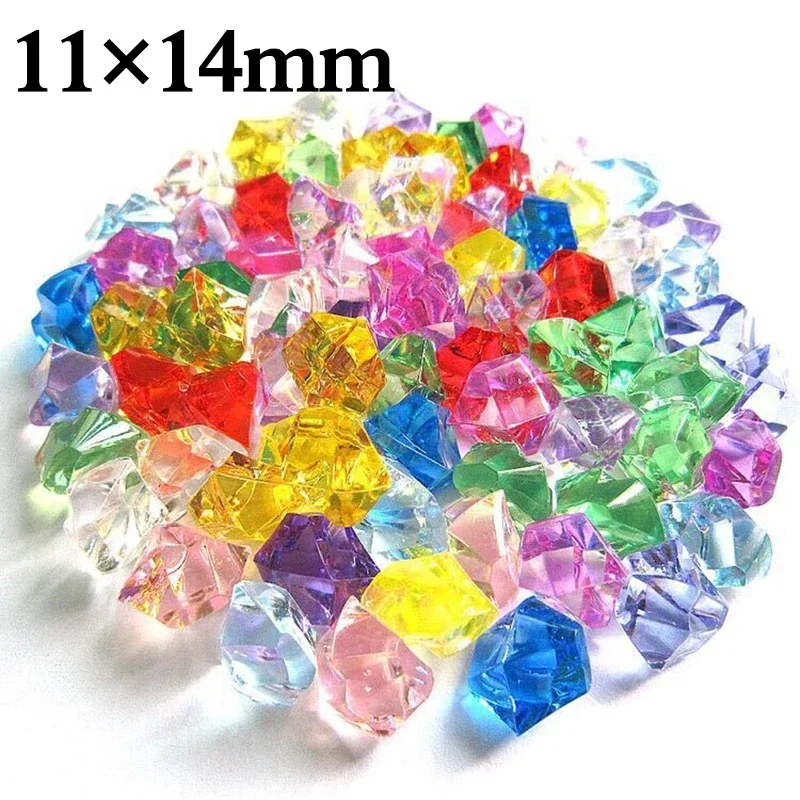 200pcs 아크릴 보석 돌 다채로운 짓 눌린 얼음 바 - Aquarium Decoration Rock 리뷰 및 가격
