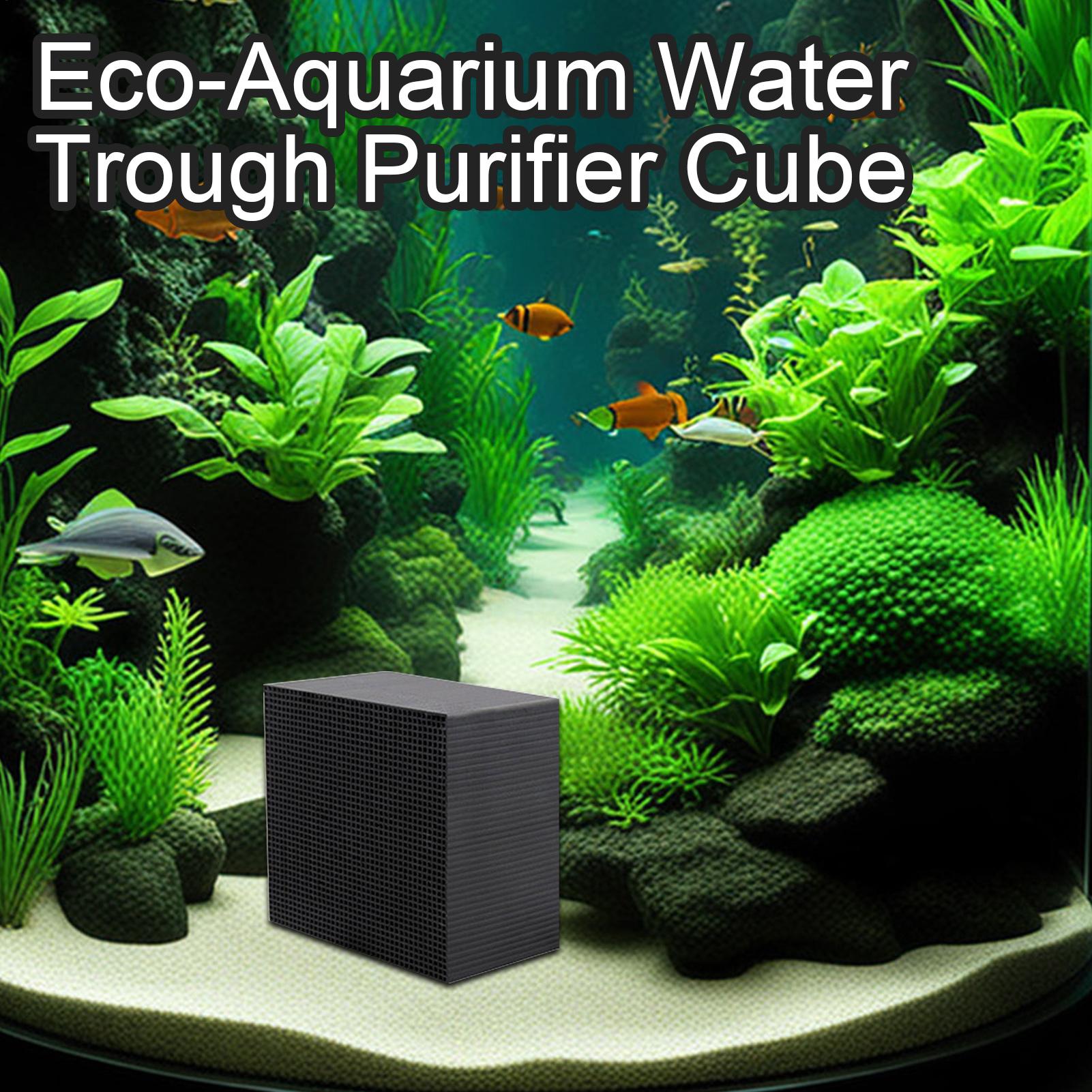 수족관 물 정화기 큐브 초강력 여과 흡수 활성탄 정화  - Aquarium Fish Background 리뷰 및 가격