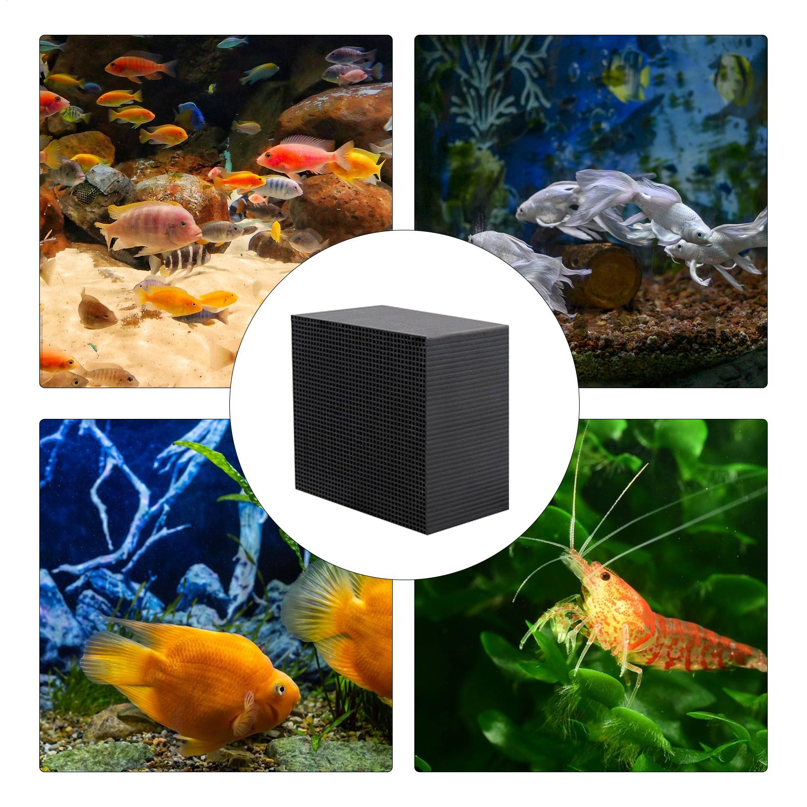 수족관 물 정화기 큐브 초강력 여과 흡수 활성탄 정화  - Aquarium Fish Background 리뷰 및 가격