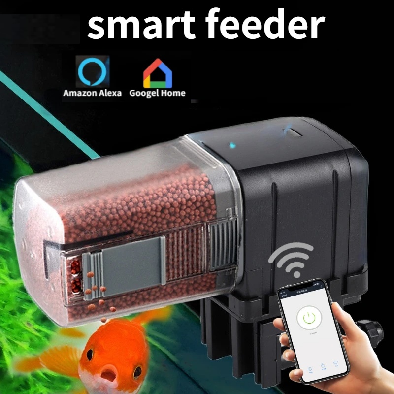 와이파이 어류 급식기 자동 어류 급식기 스마트 홈 제품 - Aquarium Fish Feeder Automatic 리뷰 및 가격