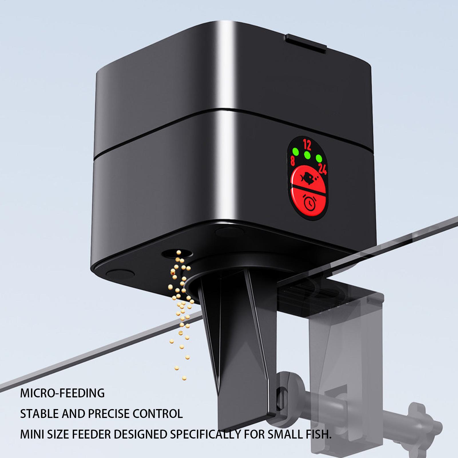 수족관용 자동 물고기 급식기, 자동 타입-C 충전식 디 - Aquarium Fish Feeder Automatic 리뷰 및 가격